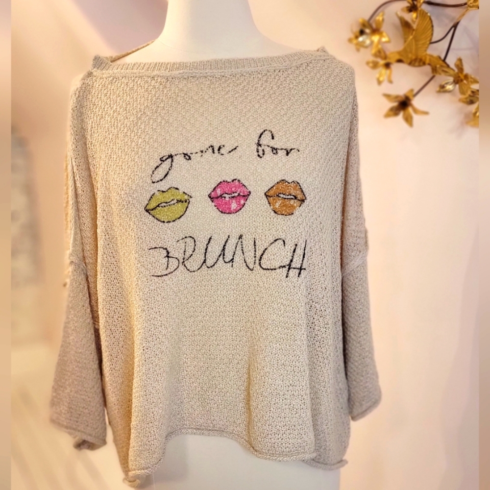 POL Gone for Brunch Top sz s